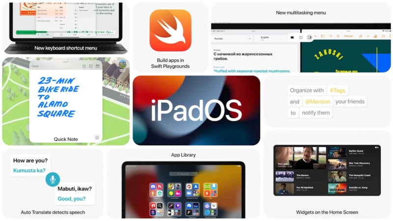 iPadOS 15 ufficiale: widget sulla home insieme alle app, App Library e nuovo multitasking