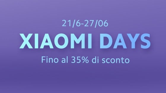 Offerte Xiaomi Days su Mi.com: grandi sconti fino al 35%, anche meglio del Prime Day