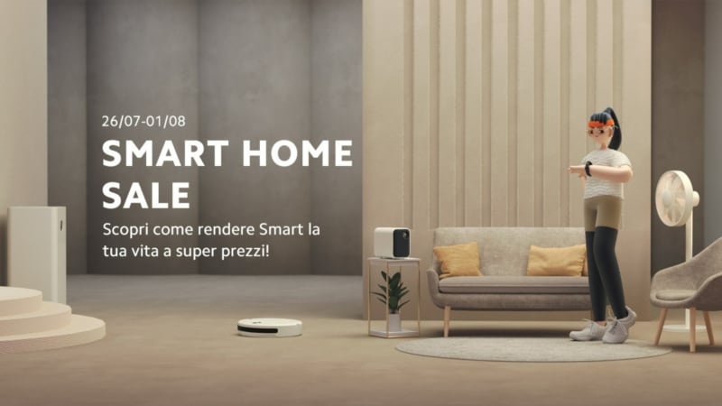 Offerte Xiaomi &quot;Smart Home Sale&quot;: sconti pazzeschi sulla domotica e non solo