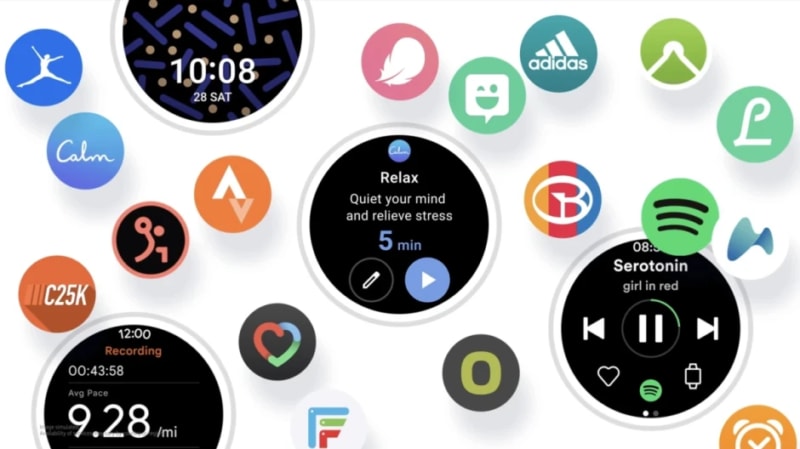 Un assaggio del nuovo sistema operativo di Google e Samsung si è presentato su alcuni smartwatch