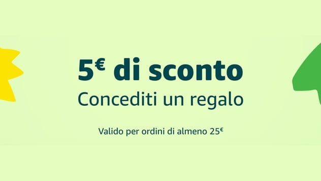 Amazon regala un Buono Sconto da 5€ ai primi 5.000 clienti idonei: scoprite se siete tra i fortunati!
