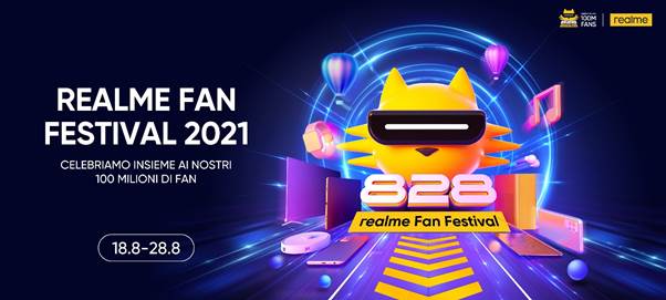 La più grande promozione dell&#039;anno di Realme è in arrivo: il Fan Festival sconterà &quot;tutto&quot;
